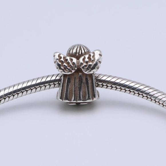 PANDORA Sterling Silver Angel Of Hope Charm - Picture 12 of 13